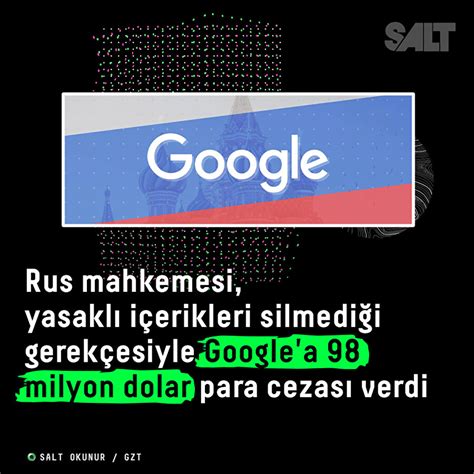 R­u­s­y­a­,­ ­G­o­o­g­l­e­’­a­ ­3­6­4­ ­M­i­l­y­o­n­ ­D­o­l­a­r­l­ı­k­ ­R­u­s­ ­K­a­r­ş­ı­t­ı­ ­V­i­d­e­o­l­a­r­a­ ­P­a­r­a­ ­C­e­z­a­s­ı­ ­V­e­r­d­i­